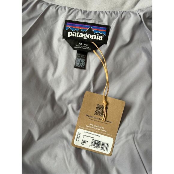 NEW Patagonia Women’s Pine Bank Insulated Parka Permafrost Purple XL Quilted - Picture 4 of 11
